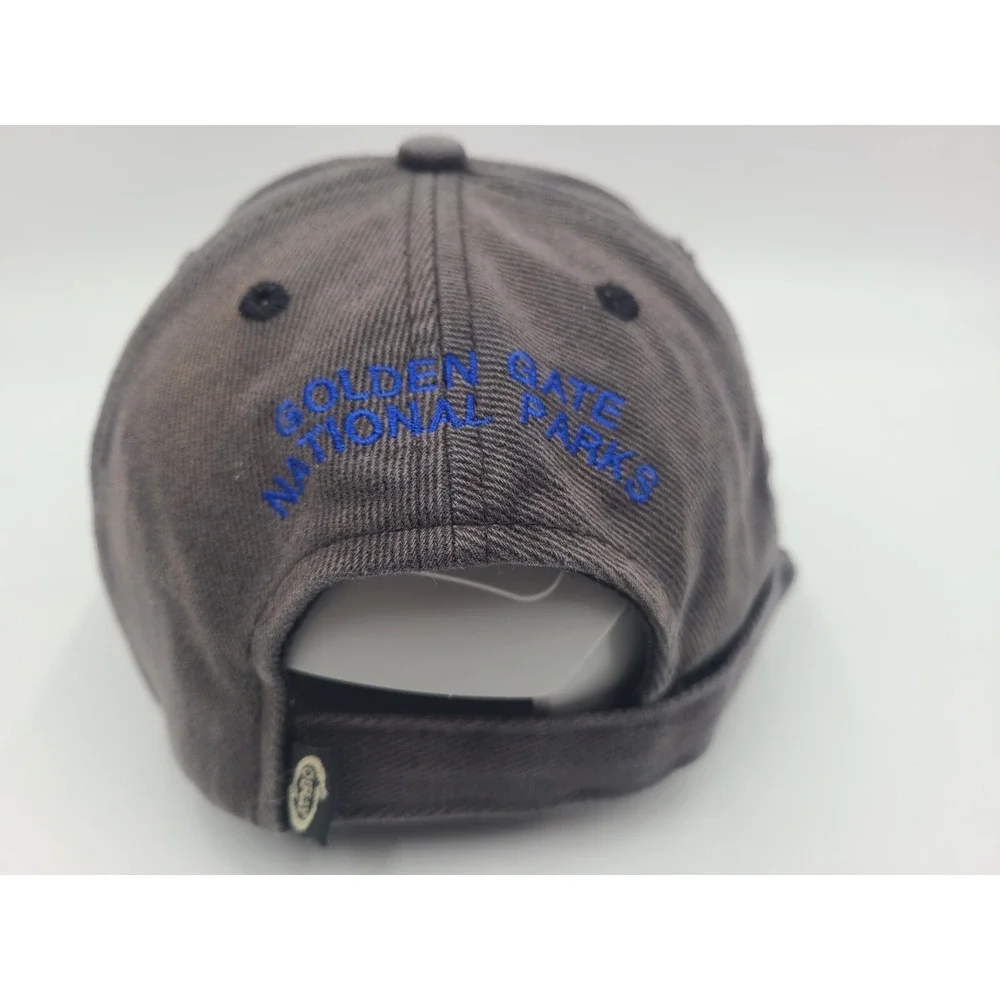 Vtg Alcatraz Island Prison Golden Gate National Parks Ouray (Fits Small) Hat Cap